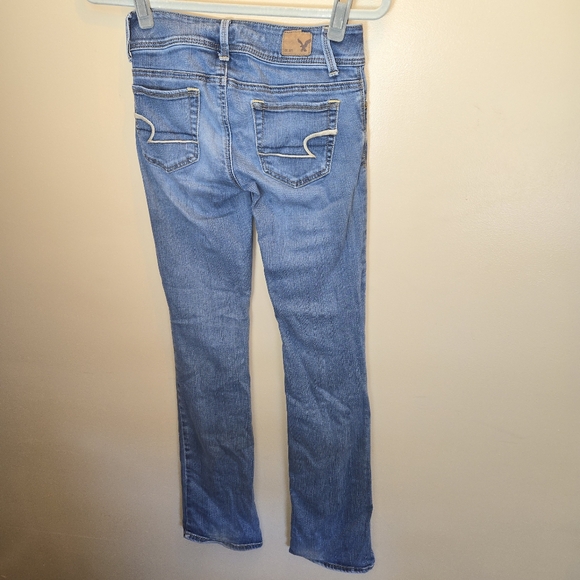 American Eagle Outfitters Women's Boot Cut Jeans - Light Blue - Picture 6 of 13